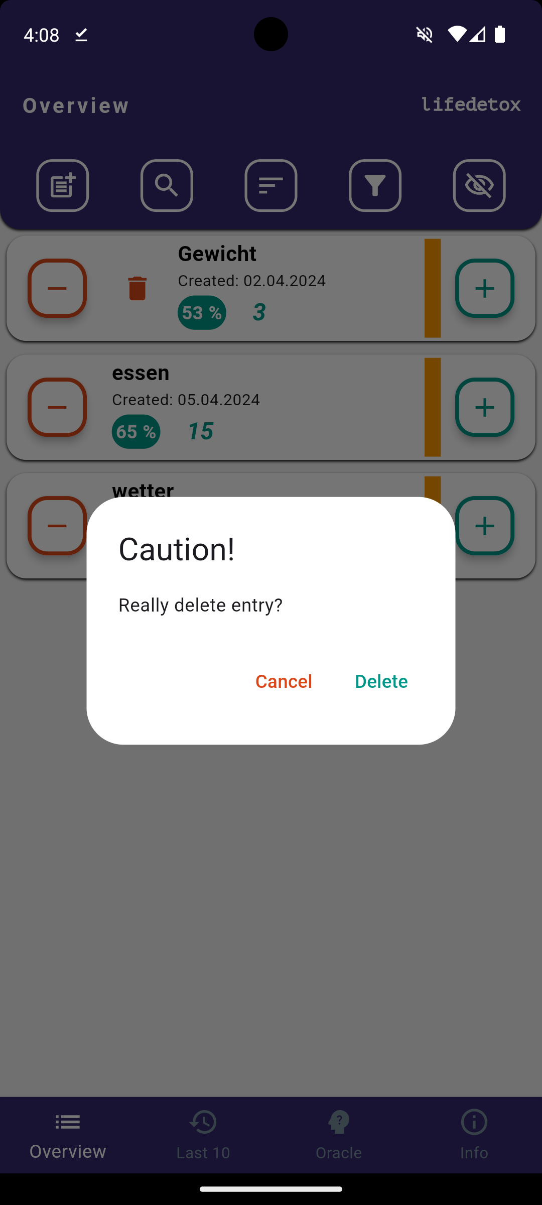 Delete